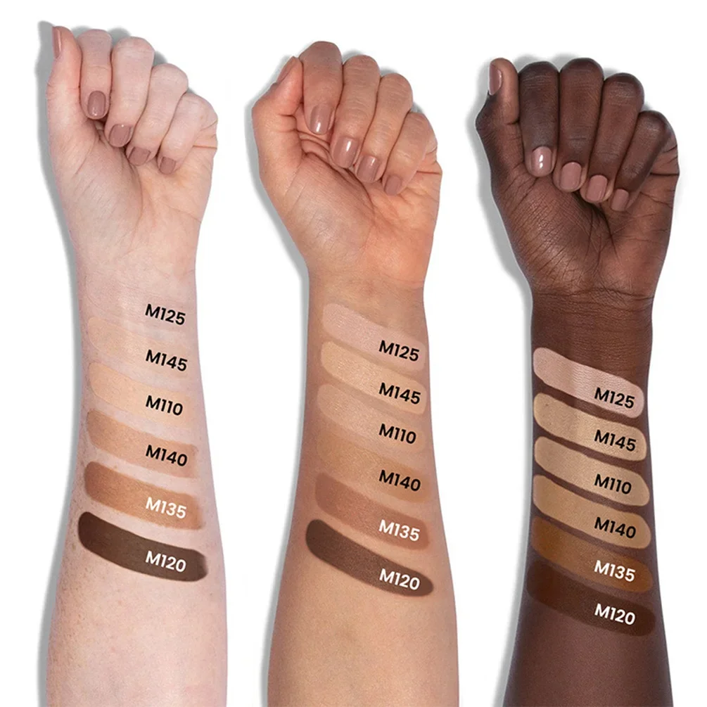 Private Label 6-color Liquid Concealer Custom Bulk Logo Nude Makeup Waterproof Brightening Moisturizer Face Base Square Tube 5