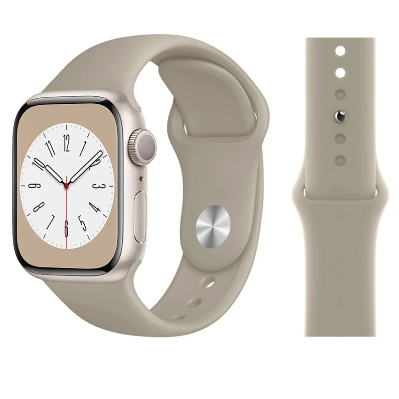 ตัวเลือกสินค้า สายซิลิโคนสุดเก๋สำหรับ Apple Watch ใส่สบายไม่ร้อน
