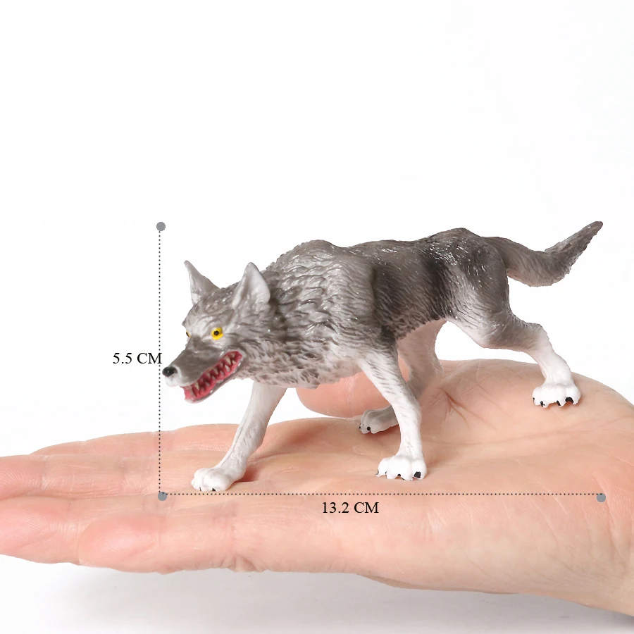Realistic Wild Animal Action Figures Toy Set