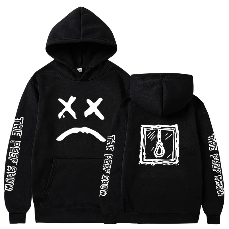Men Hoodies 2020 Lil.Peep Happy Smiling Face Print Winter Fashion Unisex Couple Pullover Streetwear Sweatshirts Male Sudaderas (16)
