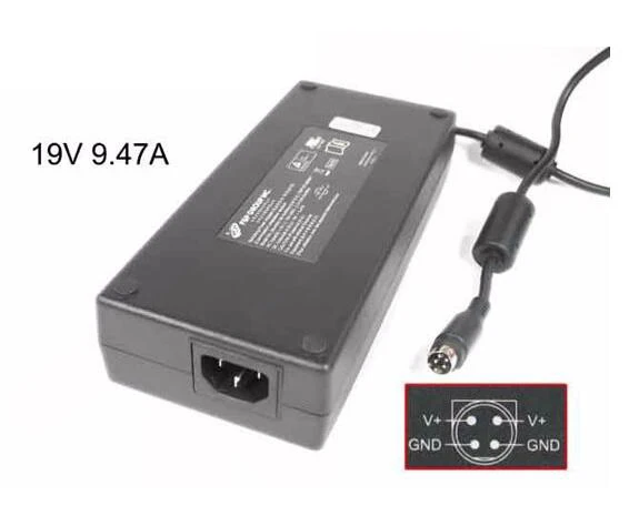 

FSP Group Inc FSP180-ABAM1, 19V 9.47A, 4-Pin Din, IEC C14, Laptop Power Adapter