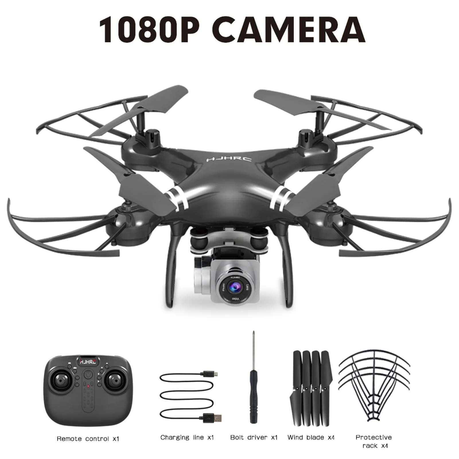 Квадрокоптер HJ14W с дистанционным управлением, Wi-Fi, HD-камерой 1080P