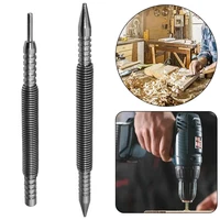 1/2Pcs Spring Tool Hammerless Nail Set Double Head 1/16&3/32inch Center Pin Punch Door Pin Removal Tool Wood Press Dent Marker 1