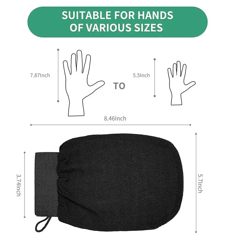 Kessa Hammam Scrubbing Glove Women Scrubbing Towel Double Side Spa Towel Dead Skin Removal bath exfoliator body scrubber brush exfoliating shower gloves exfoliating sponge exfoliating body sponge exfoliating bath sponge exfoliating shower scraper