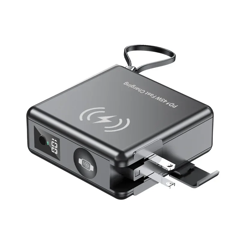 15000mAh 파워뱅크 45W 고속 충전 노트북용 자석 무선 충전 아이폰 애플워치..