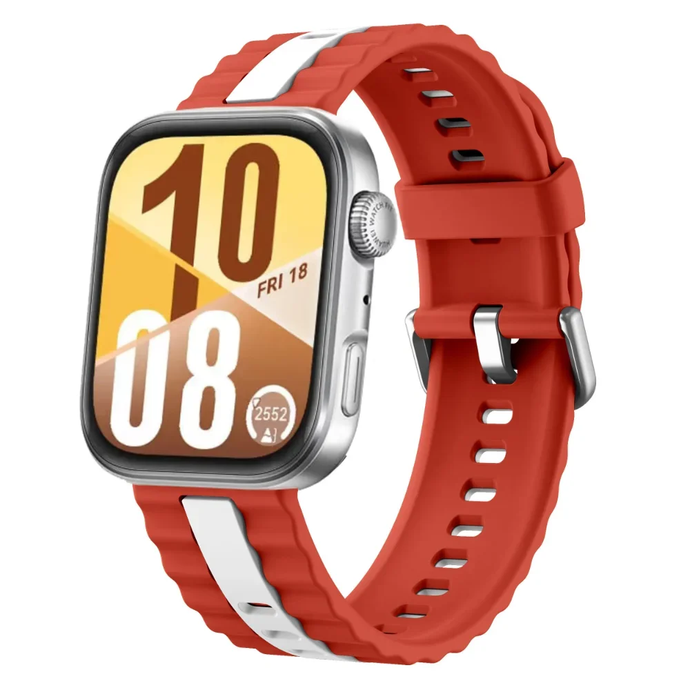 Sprot Two-Color Silicone Strap Bracelet