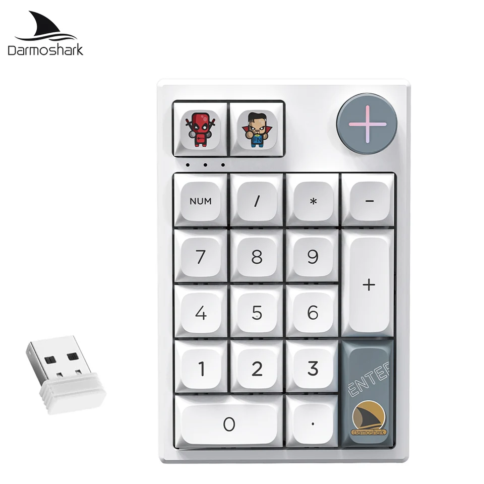 Darmoshark 数値メカニカルキーパッドワイヤレス Bluetooth ホット