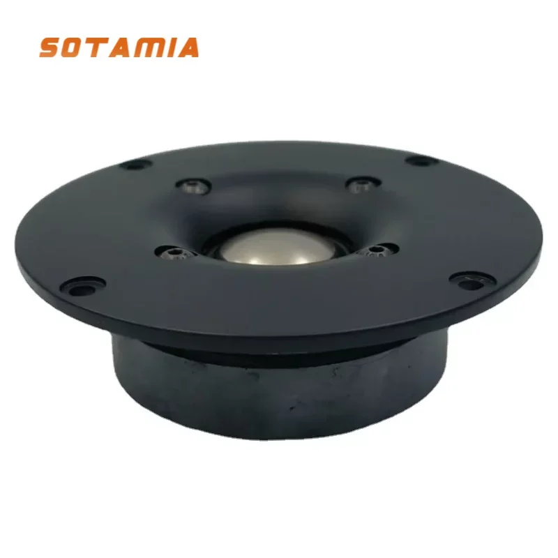 4 Inch Tweeter Speaker Driver 8 Ohm 60W Composite Titanium Membrane Treble Audio Speaker 1Pcs