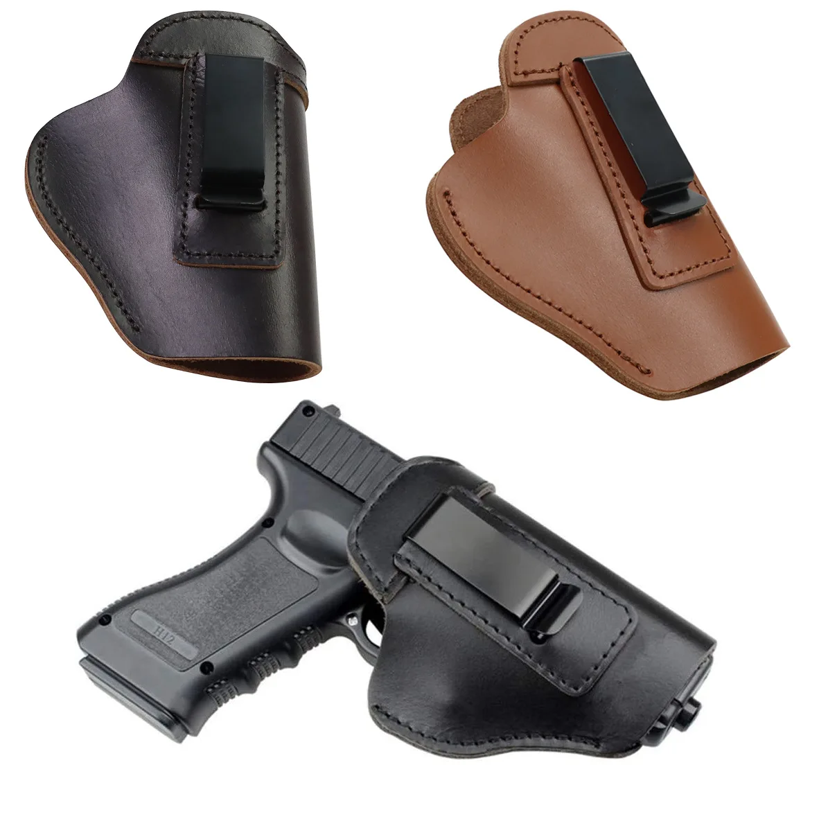 PistolHolsterCowhideOutdoorTacticalEquipmentSmallHolsterGlock