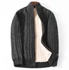 Winter Sweater Coat Male Lamb Cashmere Knitted Cotton Polyester Thicken Warm Cardigan Men 2024 Clothing Plus Size M-6XL 7XL 3