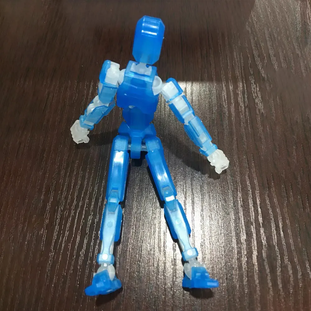13 Action Figure Titan Multi-Jointed Movable Shapeshift Robot T13 Action Mannequin Character and Dog Figure Toys gifts for kids