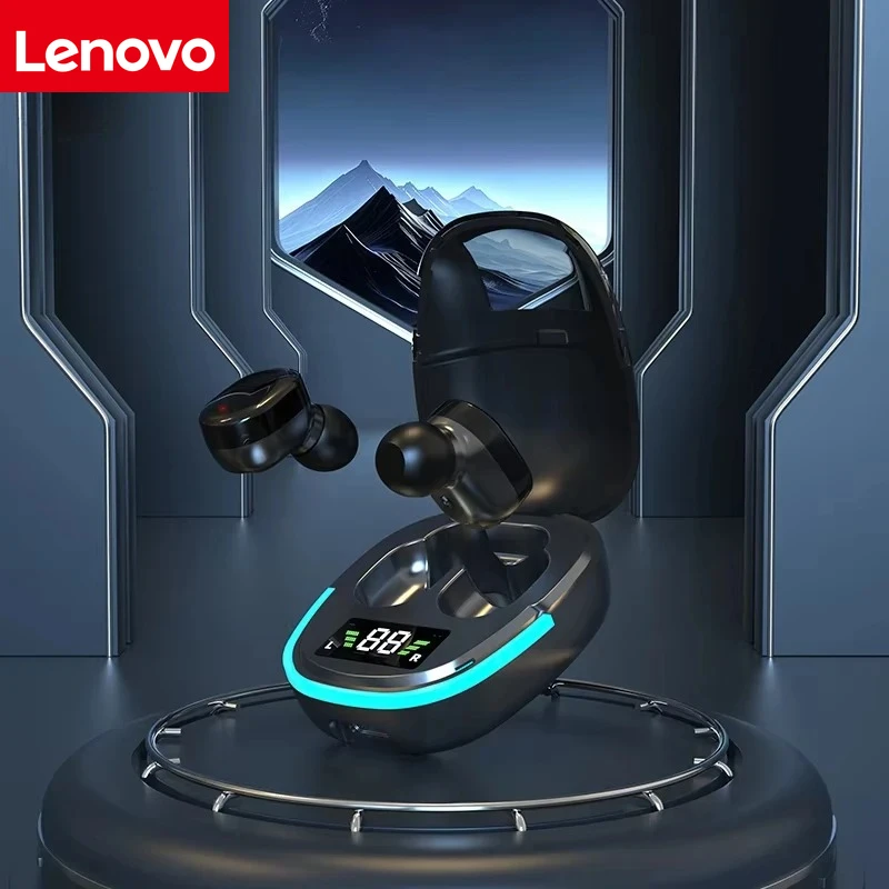 Lenovo G9S TWS Bluetooth Earphones Sport Headphones Touch Control HiFi Stereo Sound Waterproof In-Ear Game Headset With Mic
