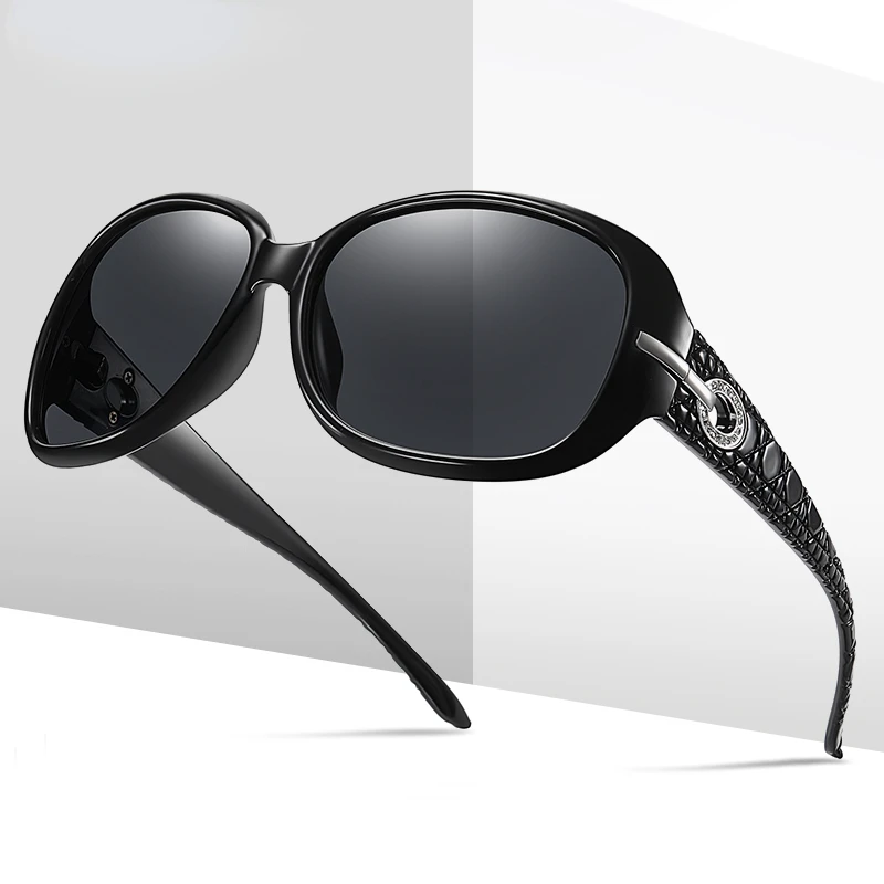 Women's Oversized Round Sunglasses Vintage Retro Style Eyewear_voghion.com