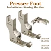 Lockstitch Sewing Machine Original High Quality All Steel Presser Foot CR1/16N CL1/16N CR1/32N CL1/32N 1