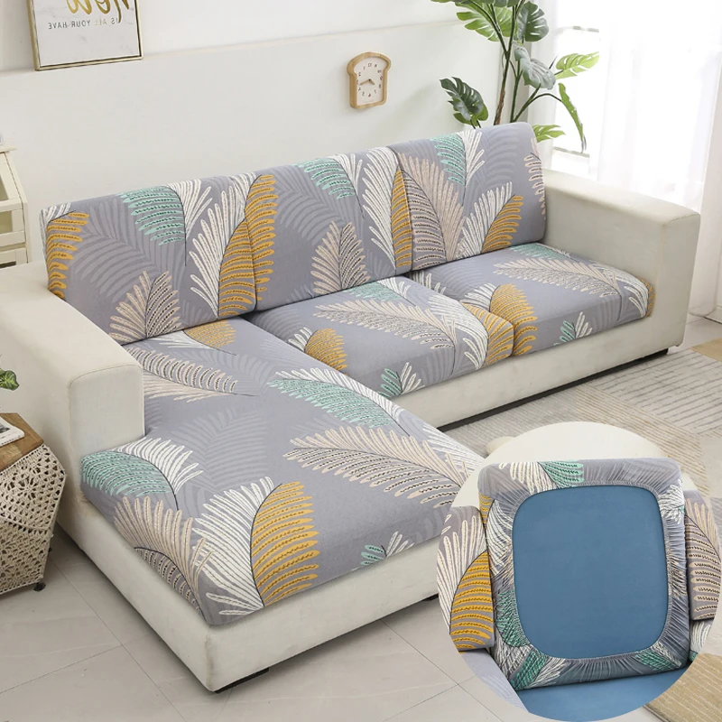 Floral printed sofa cover image 13