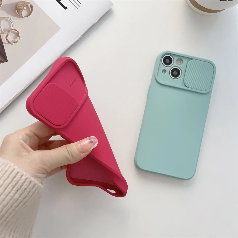 รูปสินค้า เคสซิลิโคนนิ่มสีสดใส ป้องกันเลนส์กล้อง