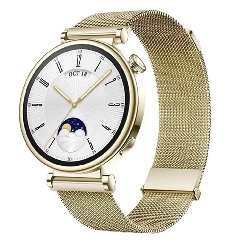 Elegant Milanese Loop Metal Strap - 18mm, 20mm, 22mm