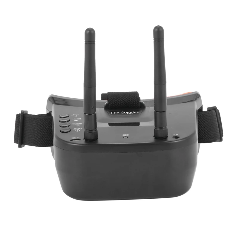 Mini FPV Goggles 3 Inch 480X320 Display Double Antenna Reception 5.8G 40CH With Battery For RC FPV Racing Drone Quadcopter