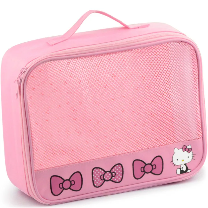 

Sanrio HelloKitty Girl-Heart cosmetic bag, Versatile Large Capacity Crossbody Bag, Cotton Filled Shoulder Strap Fashion Handbag