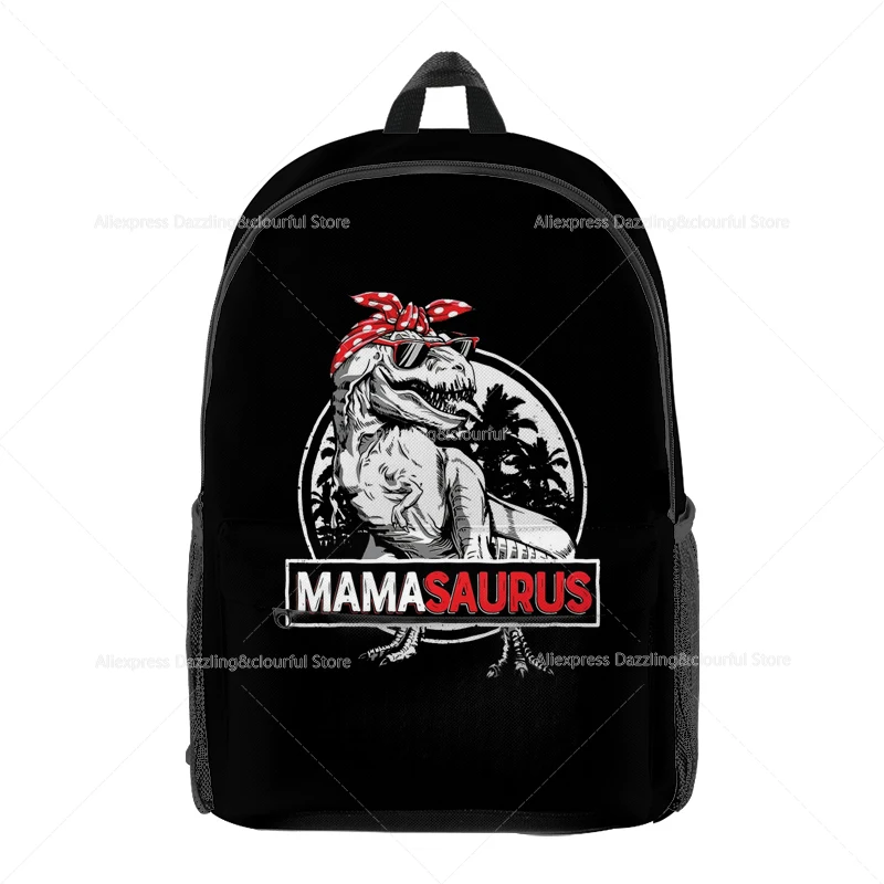 Classic Fashion Dinosaur Dragon pupil Bookbag Notebook Backpacks 3D Print Oxford Waterproof Boys/Girls Casual Travel Backpacks