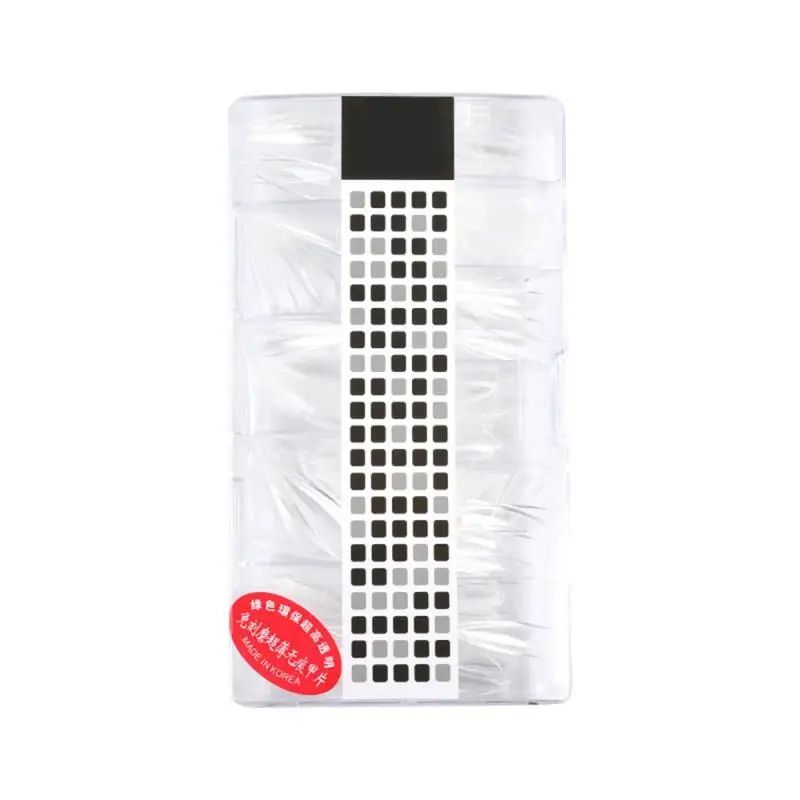 

T-shaped Nails 500 Pieces Short Round Short Square Seamless Ultra-thin Manicure Products Nail Enhancement Tablets French Pointed