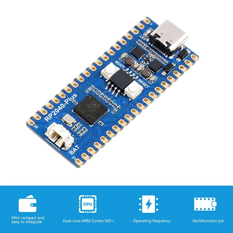 Waveshare RP2040-Plus  ھ μ  ,    CŸ ̽