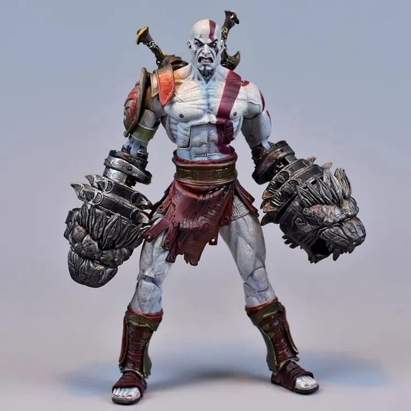Neca Action Figure God Of War Ghost Of Sparta Kratos In Ares Armor W Blades Action Figure Modelli Da Collezione Cool Toys Doll Gift