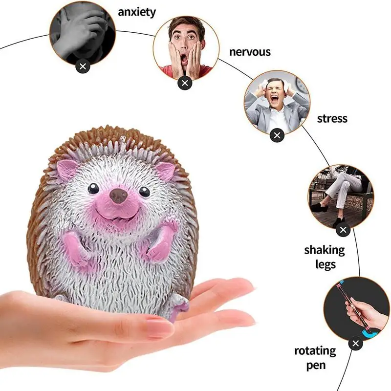 Рисунок 4 - Смешные игрушки-ежики для детей