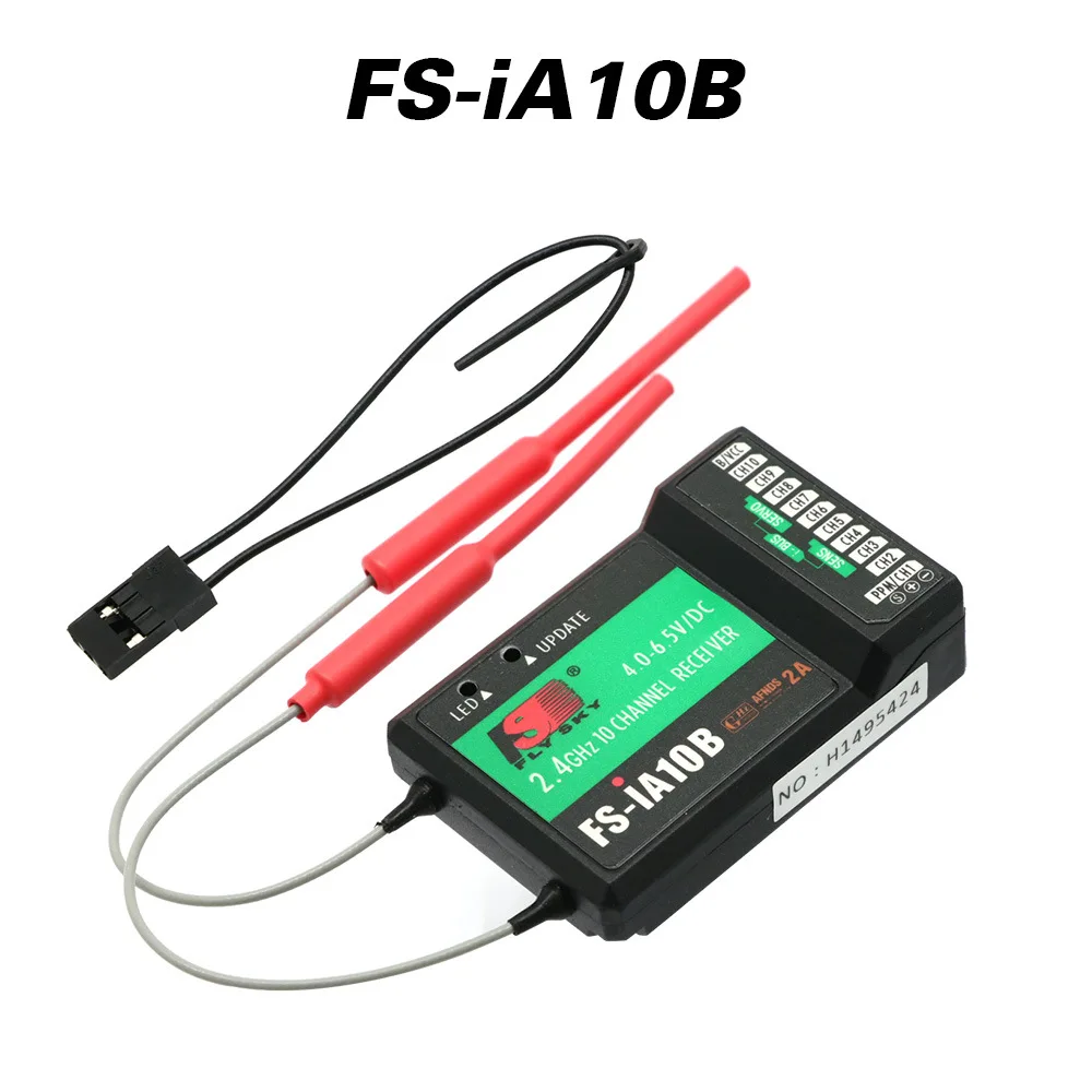 Récepteur RC Flysky FS-iA6/FS-iA6B/FS-X6B/FS-iA10B 2.4G 6-10 Canaux