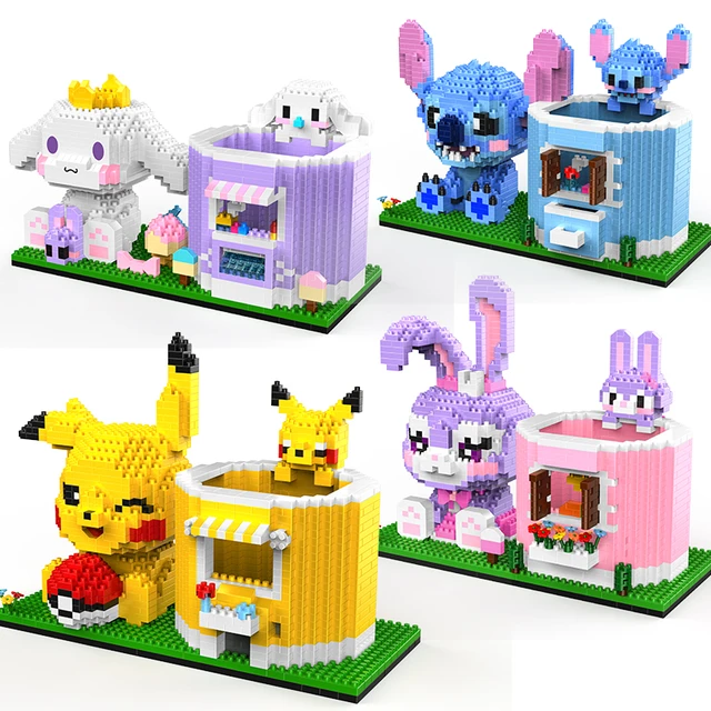 Diamond Building Blocks Pokemon  Pokemon Diamond Building Mini - Cartoon  Anime Ball - Aliexpress