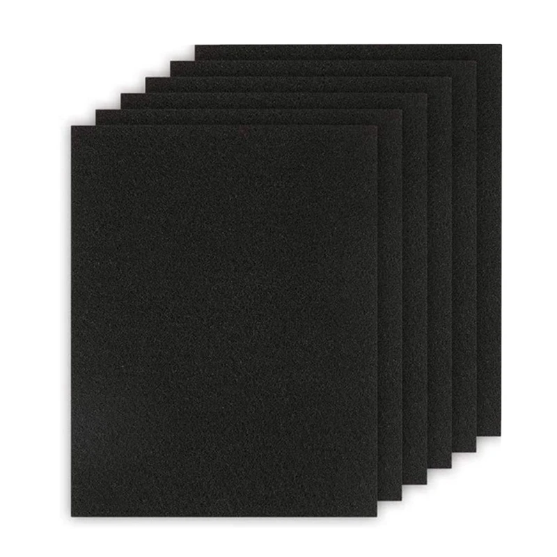 

6PCS For HPA300 Carbon Pre Filter Replacement Precut For Honeywell HPA300 HEPA Air Purifiers