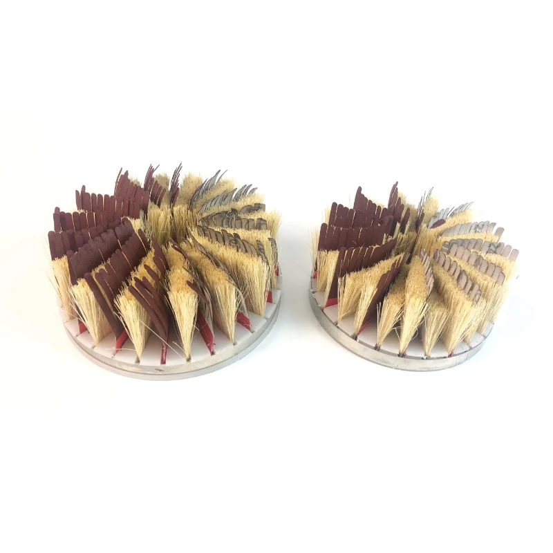 

polish wooden sisal sandpaper brush