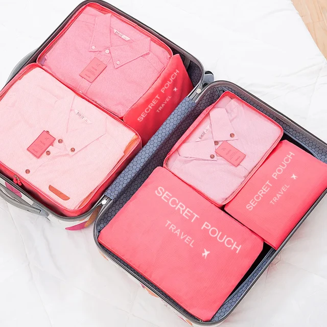 Travel Storage Bags – Waterproof, Large Capacity, Zippered Organizer Set 3