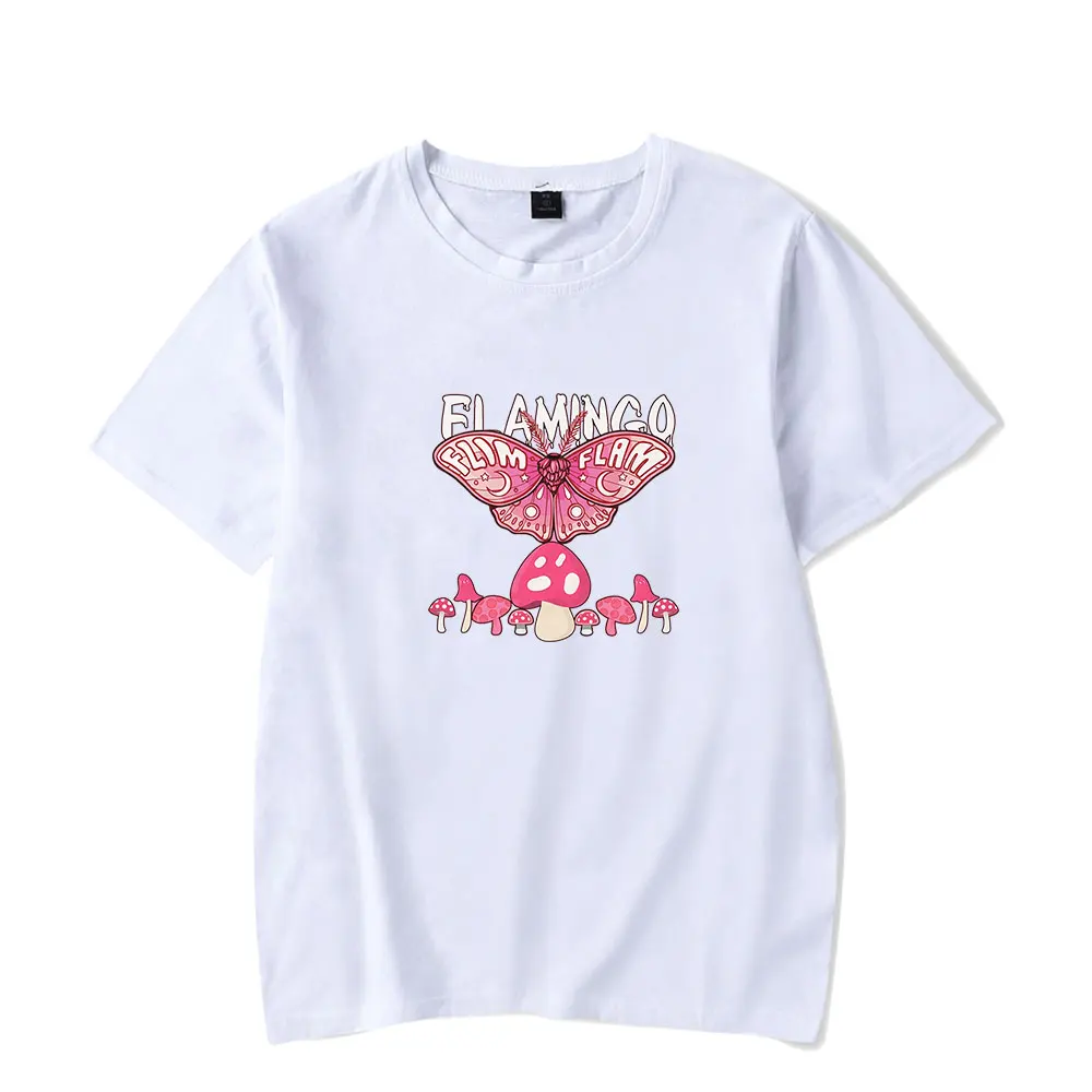 

Flim Flam Flamingo Short Sleeve Tee Women Men Crewneck Fashion T-shirt