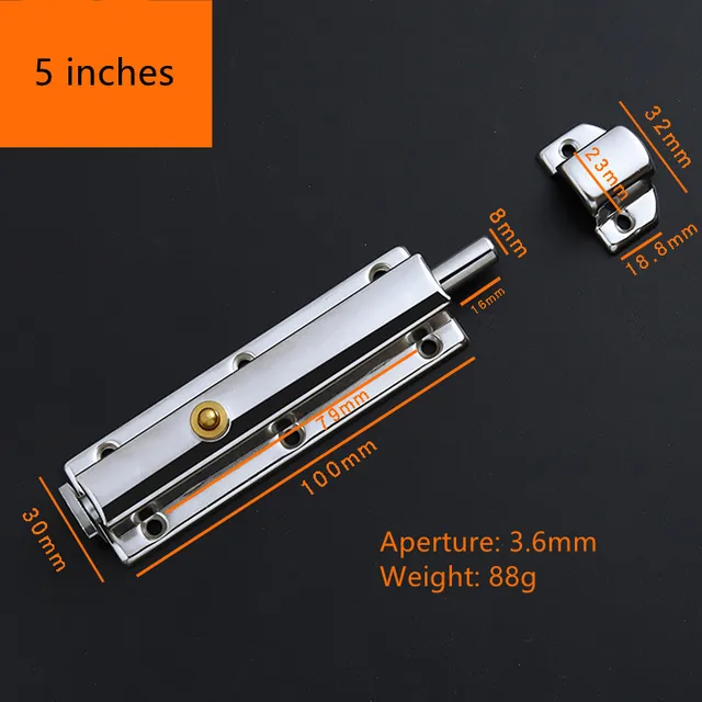 5 inches