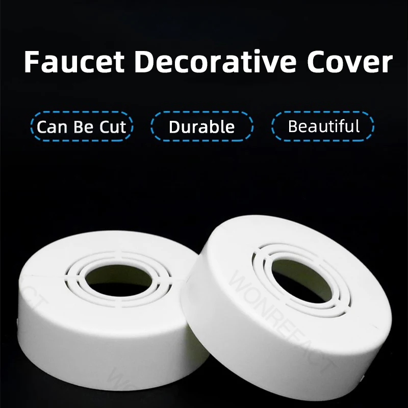 Pipe Wall Cover Faucet Accessories Bathroom Angle Valve Decorative