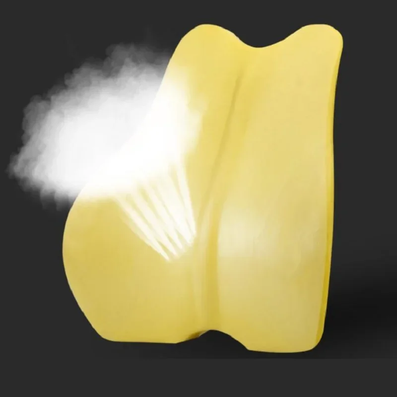 Car Lumbar Pillow Driver Travel Pillow Bestrest Memory Foam Low Back Pain Lumbar Car Accessories Relief Drive Pain