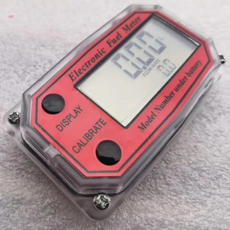 Mini Digital- for Turbine Flowmeter Digital LCD Display Meter Display Chip Accessory Electronic Digital Meter Plast