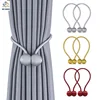 2PCS Magnetic Pearl Ball Curtain Tiebacks Curtain Buckles Backs Holdbacks Buckle Clips Curtain Rods Home Decorative Accessories 1