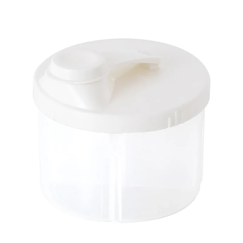Baby Portable Milk Powder Box Household Large Capacity Food Sealed Box 4-grid Rotating Storage Baby Milk Container
