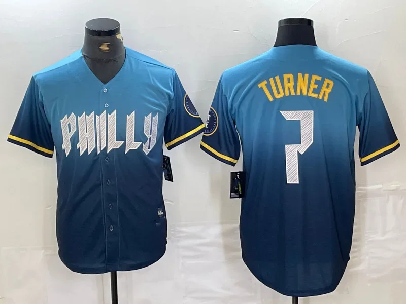 2024 Nueva camiseta de los Philadelphia Phillies 3harper Bordado Degradado Uniforme de béisbol Chaleco de verano para correr para hombres y mujeres