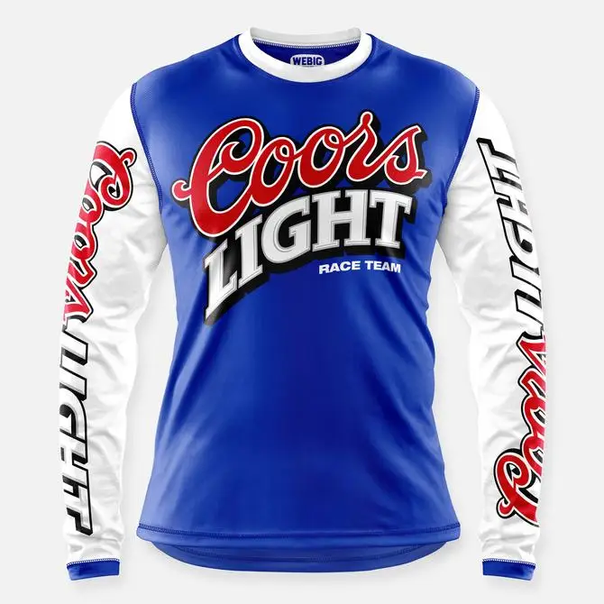 Cycling jersey Off-road motorcycle jersey downhill sweatshirt moisture wicking cycling mountain bike quick-drying men's cycling wear