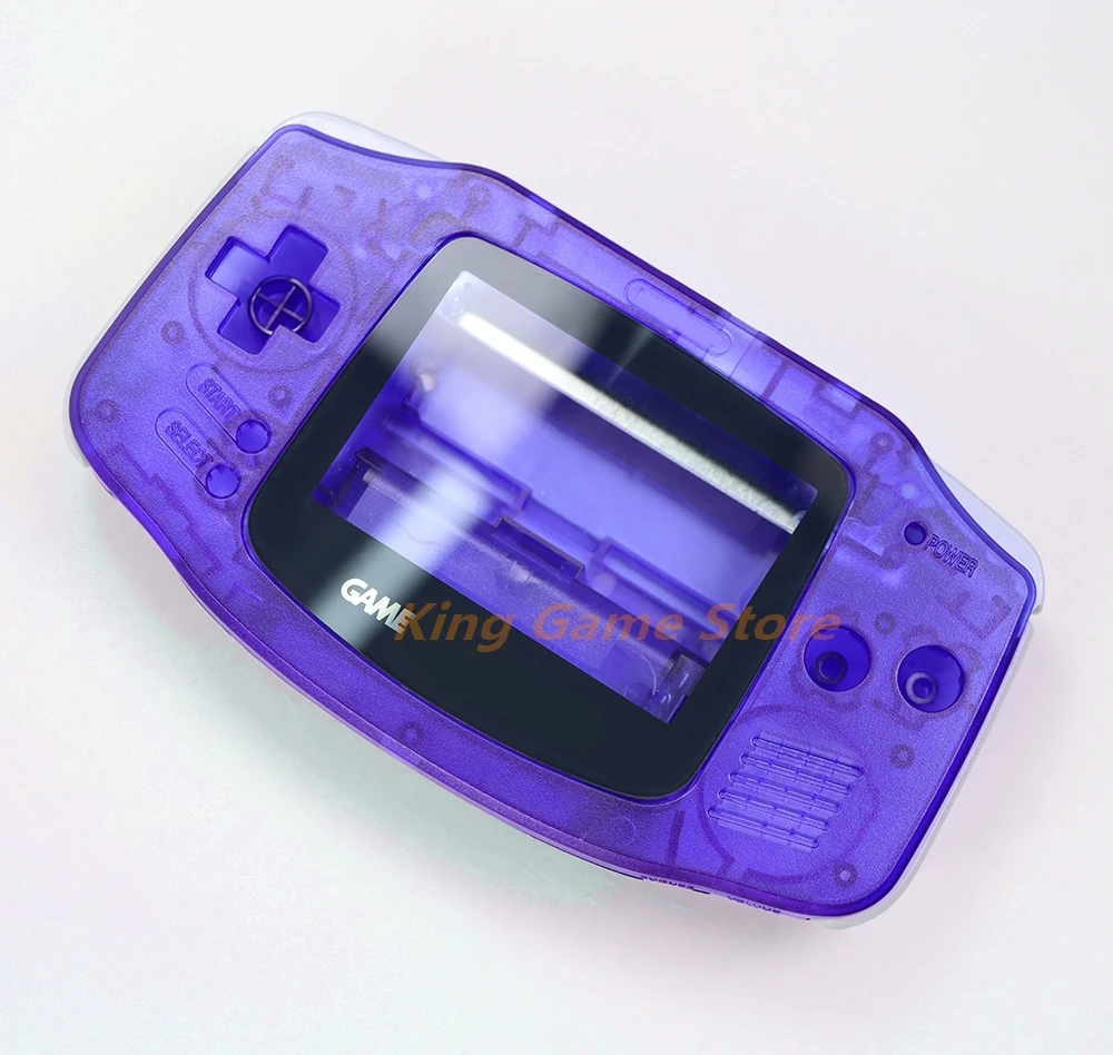 Mirror Clear Purple Gba Nintendo Gameboy Advance GBA Mirror Clear