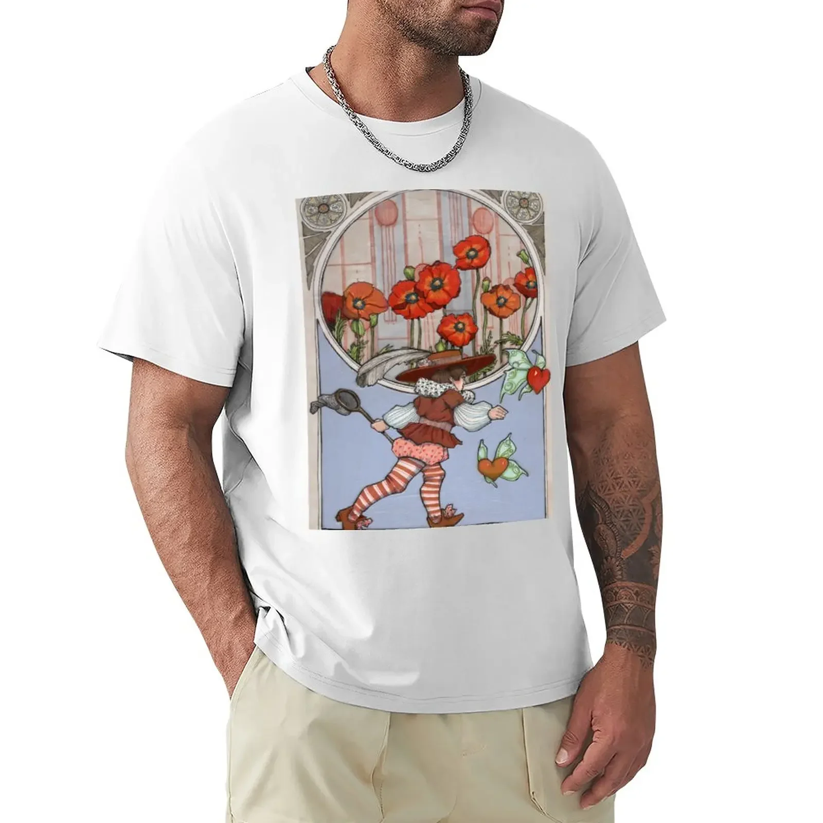 

Chasing Love T-Shirt summer top Aesthetic clothing heavyweights men clothes sports fans tops funny t shirts for men