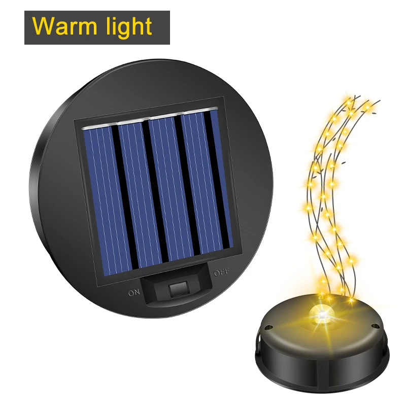 Solar light outlet replacement tops
