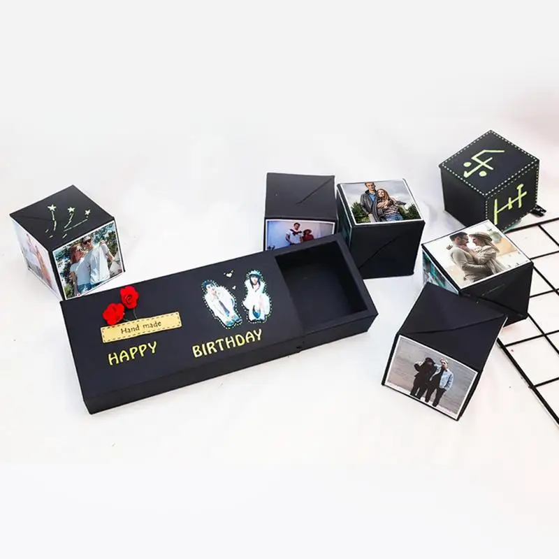 Gift Box For Women Mystery Exploding Box Surprise Prank Box Christmas Gift  Boxes DIY Photo Gift Wrap Boxes For Wedding Halloween - AliExpress