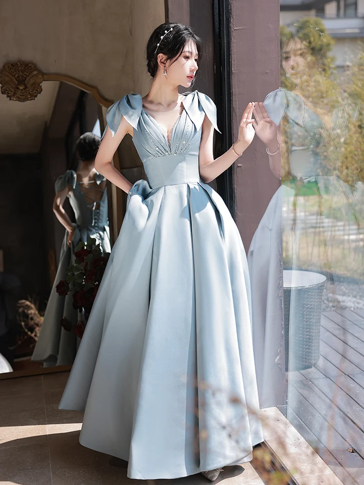 Vestidos Azul Vestidos De Fiesta Largos Por Amazon Vestidos De