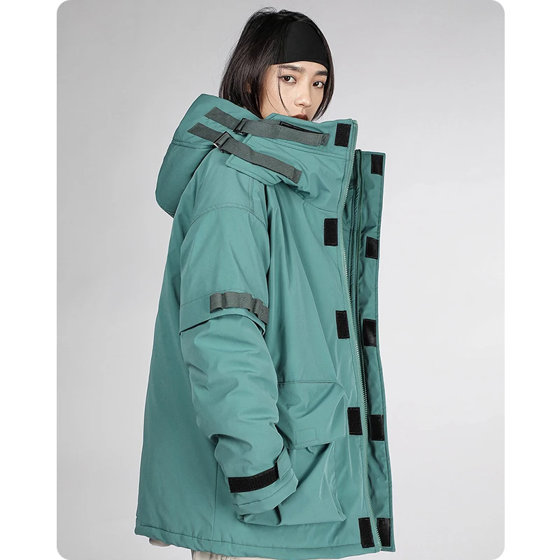 Down Jacket Puffer Jacket Parka Coat Parkas Coat Unisex Winter Puffy Jacket