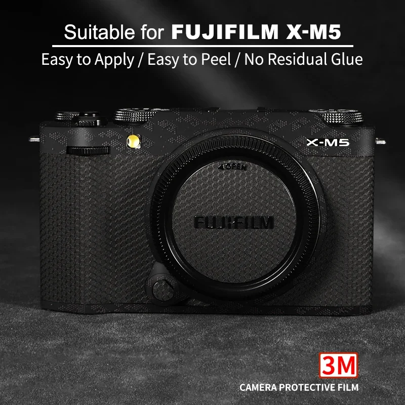 UCONS Camera Sticker for Fujifilm X-M5 Skin Decals Sweat-Resistant Anti-scratch Protective Camera Skin for X-M5