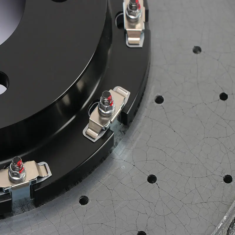 performance brake kits racing car brake disc carbon ceramic disc supplier for Mercedes-Benz C63 S AMG